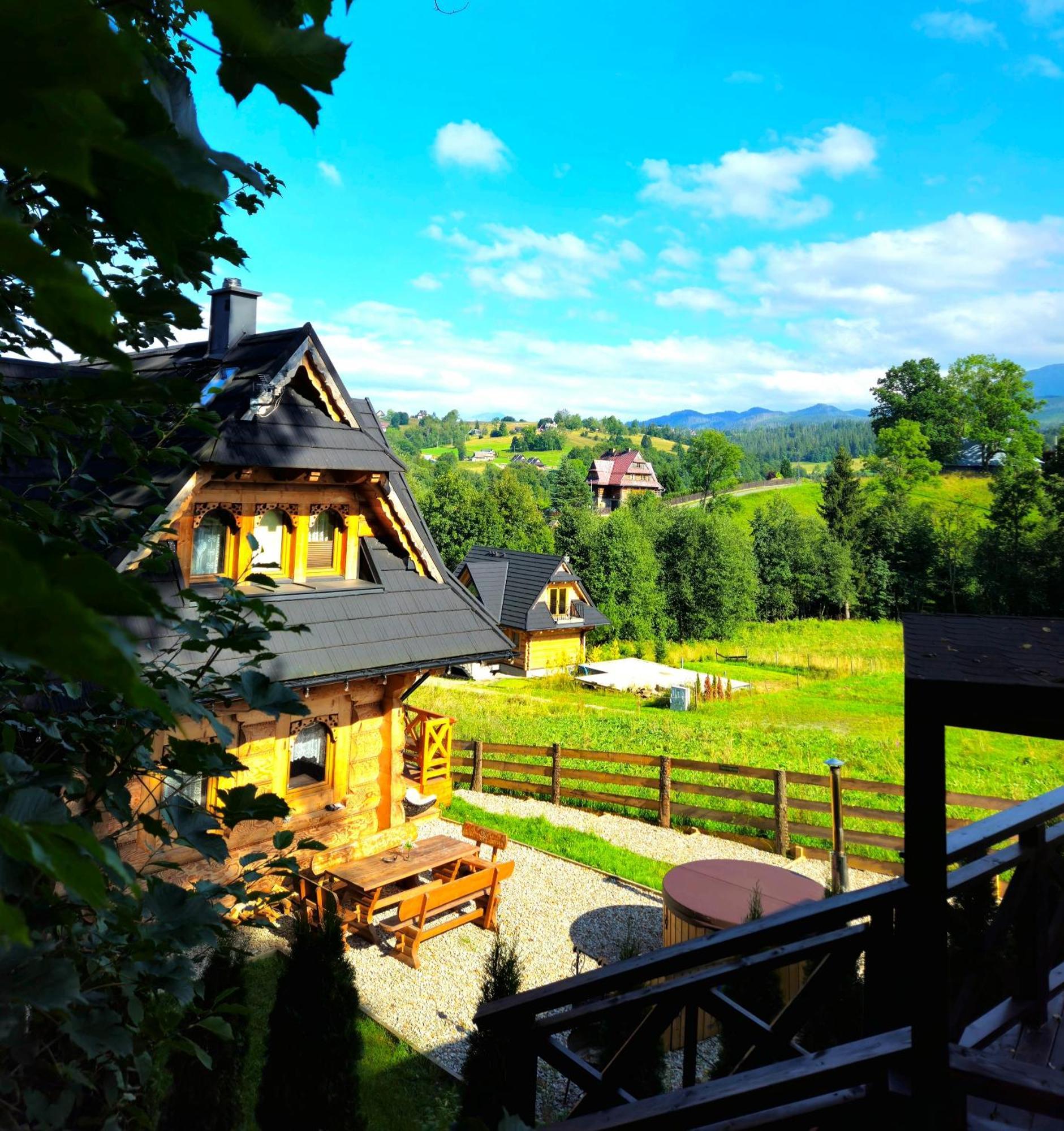 Goralska Chatka 3 Highland Cottage - Jacuzzi, Sauna, Split Ac, Private Parking, Mountains View Закопане Экстерьер фото
